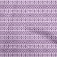 thumbnail image 1 of oneOone Silk Tabby Purple Fabric Tribal Craft Projects Decor Fabric Printed By The Yard 42 Inch Wide, 1 of 5