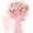Pink, variant on Handmade Crochet Flower Bouquet, Cute Chunky Knitted Roses Gift for Mom Wife Valentine’s Day Home Decor