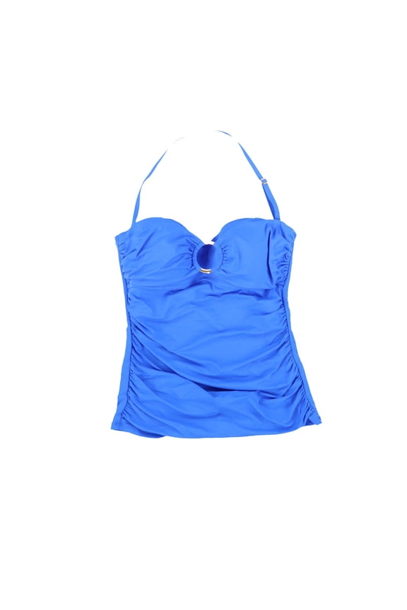 Bleu By Rod Beattie Womens Convertible Ring Tanki Aegean Blue 4