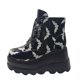 thumbnail image 1 of NECHOLOGY Botas Mujer Adulto Femenino Zapatos Botines para mujer Zapatos de moda para mujer, cuñas transpirables, botas Retro con cordones, botas cómodas para ir a la (Black, 7.5), 1 of 7