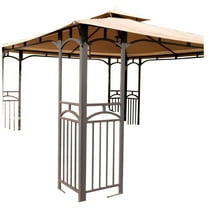 Garden Winds Custom Fit Replacement Canopy Top Cover Compatible with The Caravan Signature 754210 12' x 12' Gazebo - Upgraded Performance RipLock 350 Fabric