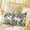 White, variant on Palm Leaves Queen Size Pillow Cover, Pillowcase Protectors with Zipper, Breathable Decorative Throw Pillow Case Cover, Summer Botanical Tropical Plants Rustic Pillow Shams for Couch Sofa 20x30Inch