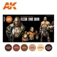 thumbnail image 2 of AK-Interactive Flesh and Skin Colors (The Original Selection) New, 2 of 2