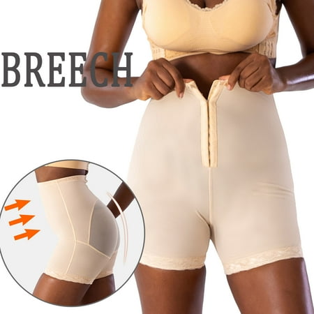 USSUMA Shapewear for Women Body Shaper Panties High Waisted Shorts Save with exciting events Khaki XXXL