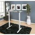 thumbnail image 5 of Hix Metal Adjustable Height Desk, Small, Gray, 5 of 5