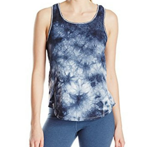 Calvin Klein Womens Tie Dyed Twist Back Tank Top
