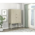 thumbnail image 5 of Lexicon Genoa Asian Hardwood Bar Cabinet in Light Oak, 5 of 5