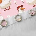 thumbnail image 4 of Homewish Boys Girls Kawaii Duck Black Out Curtains,Cute Cartoon Curtains Pack of 2 (42x63 Each),Farmhouse Animal Bedroom Curtains,Lightweight Room Decor, 4 of 6