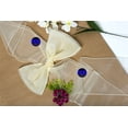thumbnail image 6 of mds Pack of 200 Organza Chair Sash Bow Sashes for Wedding Decoration -Ivory, 6 of 7