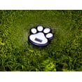 thumbnail image 3 of Ideaworks 3.75" Dog Paw Print LED Path Lights Garden Statue, Solar 4 Count, 3 of 5
