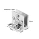 thumbnail image 2 of Bisagra de cristal abrazadera ajustable para la puerta de 5-8mm de grosor 4pcs, 2 of 4