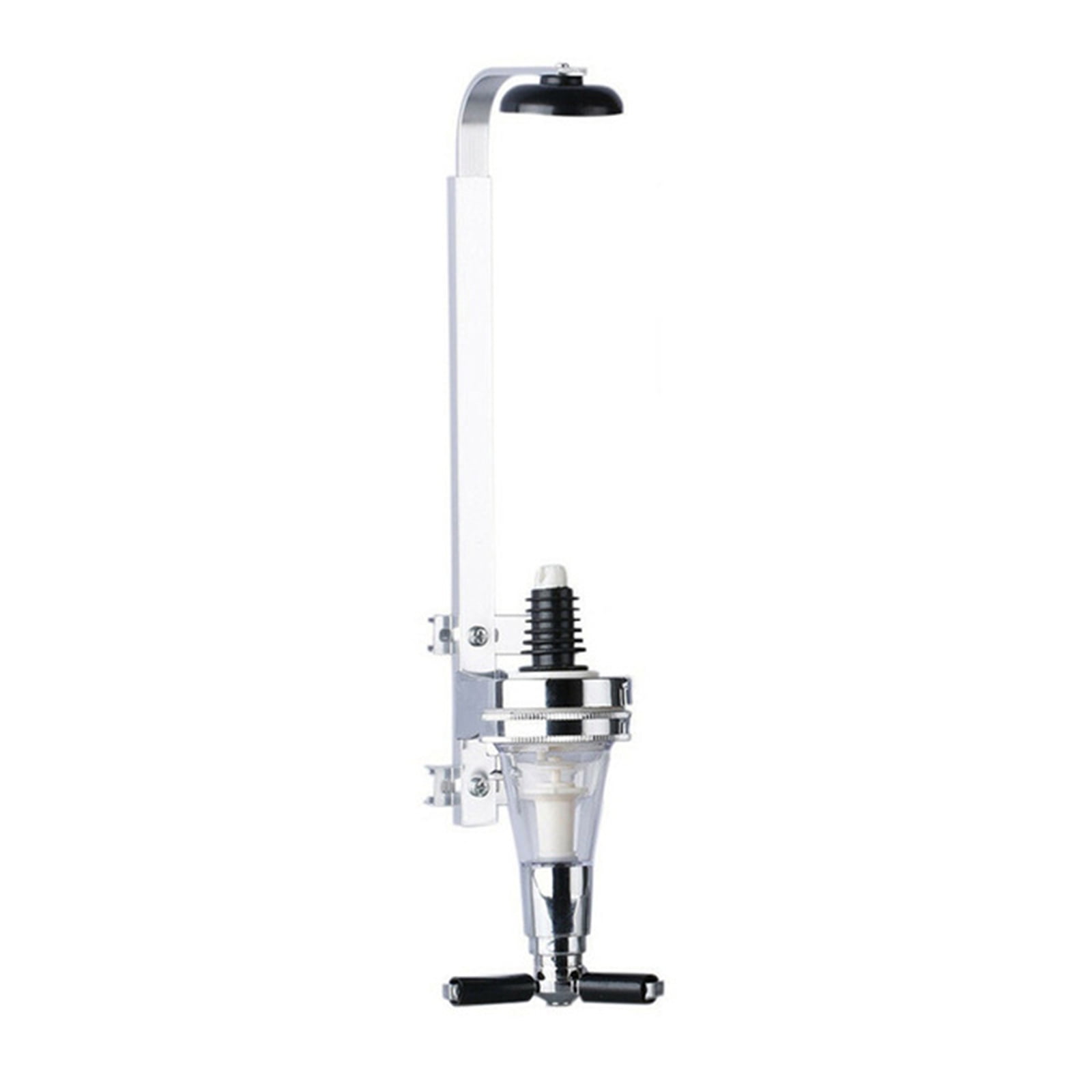 MATHOWAL Wall Mounted 1 Station Liquor Dispenser Bar Butler Wine Dispenser Alcohol Bottle