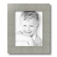 thumbnail image 2 of ArtToFrames 8" x 10" Metallic Deco Silver Picture Frame, 8x10 inch Silver MDF Poster Frame (WOM-4501), 2 of 7