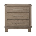 thumbnail image 4 of Canyon Road 3 Drawer Night Stand with Charging Station, 4 of 5