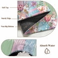 thumbnail image 6 of Round Rug 7Ft Washable Non-Slip, Easter Bunny Circle Area Rugs for Living Room Bedroom, Eggs Cute Rabbit Floral Colorful Country Wooden Indoor Floor Mats Carpet Runner for Home Decor Aesthetic, 6 of 8