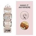 thumbnail image 3 of Toiletry bag hanging makeup bag pink travel toiletry bag, 3 of 5