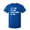 Royal Blue, variant on It's Fine I'm Fine Everything Is Fine Sarcastic Humor Graphic Novelty Funny Tall T Shirt