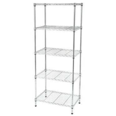Muscle Rack 5 Tier Wire Shelving Unit, Adjustable 5 Tier Wire Shelving