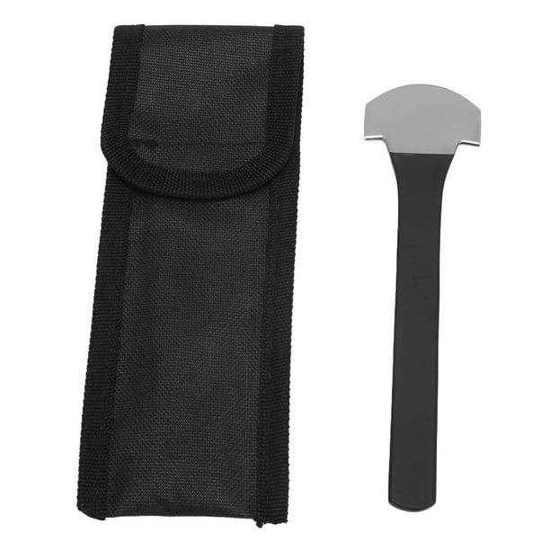 Cuchillo Ventilador Pedicura Cuchillo Acero Alto Manganeso Callos Raspado Uñas De Los Pies Ventilador Cuchilla Herramienta Para Eliminar La Piel Muerta Negro