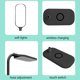 thumbnail image 5 of Lámpara de escritorio con protección ocular LED negra, carga inalámbrica de 10W, luz de lectura ajustable en 3 niveles, 5 of 7