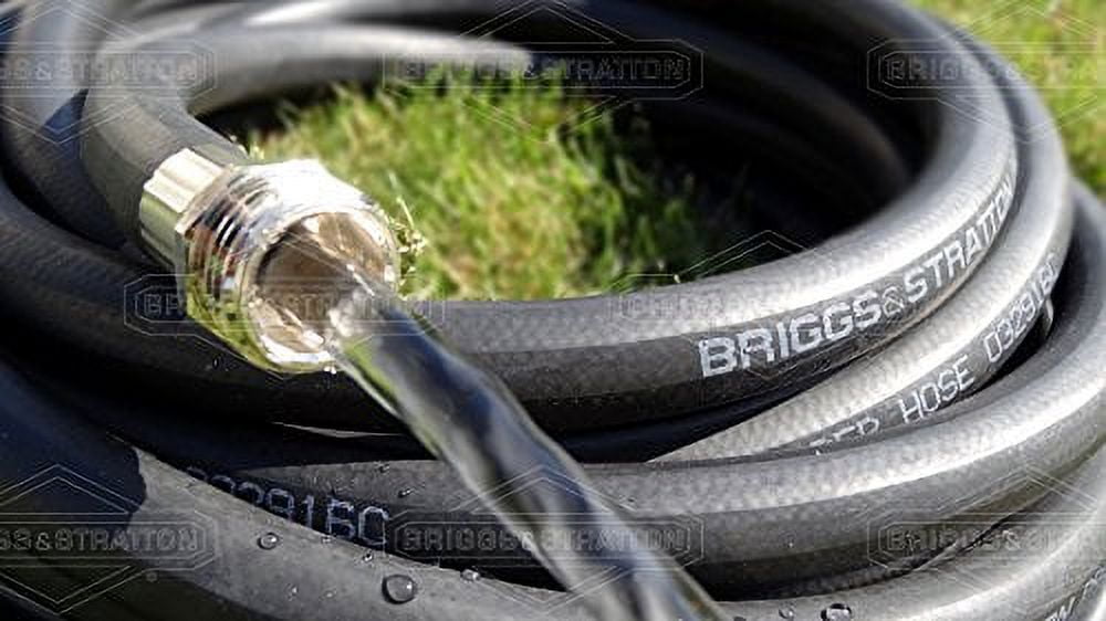 Briggs & Stratton Heavy-Duty Rubber Garden Hose (25ft) | 8BS25