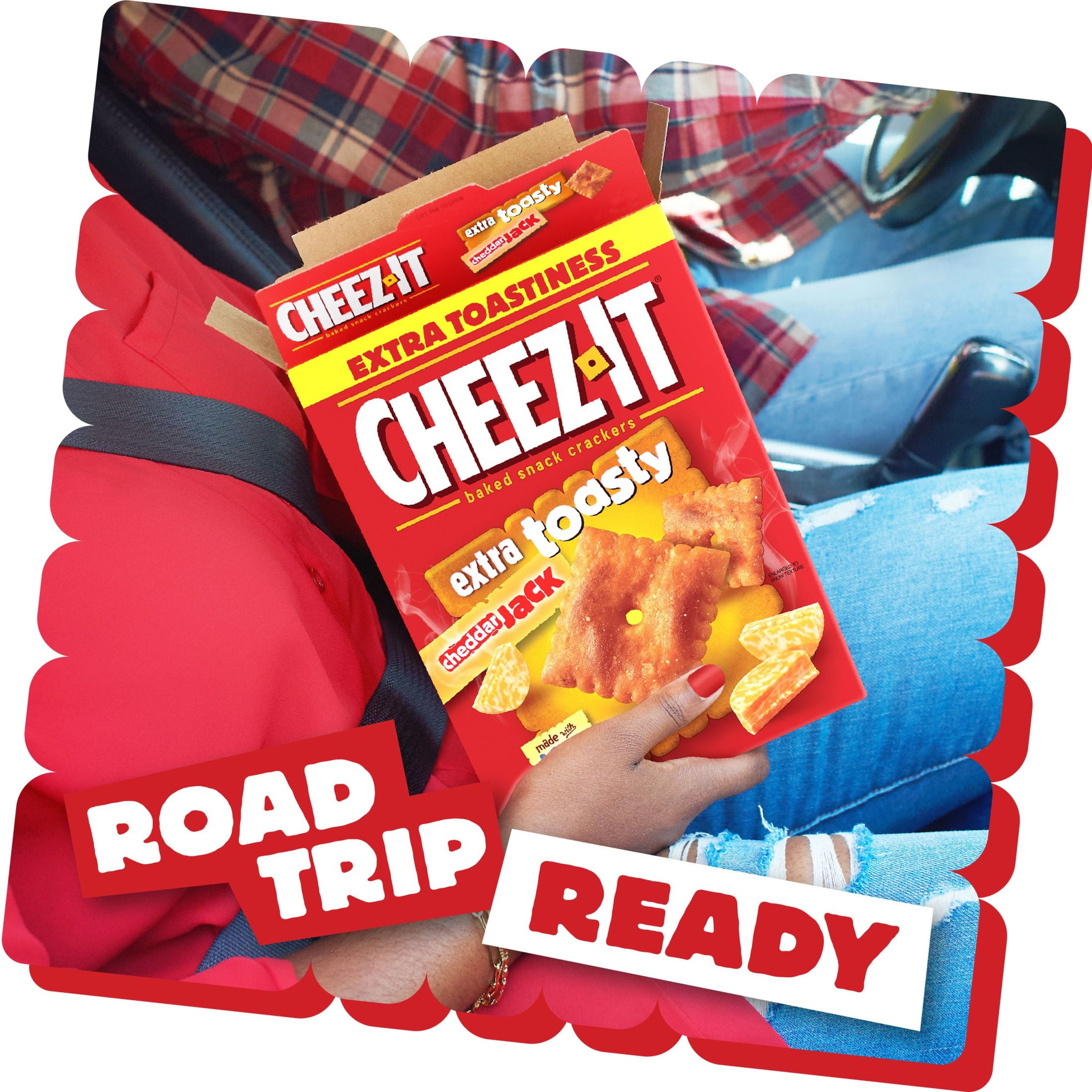 Cheez-It Minecraft Cheese Crackers Variety Original+Extra Toasty