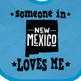 thumbnail image 4 of Inktastic New Mexico Vacation Gift Boys or Girls Baby Bib, 4 of 4