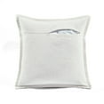 thumbnail image 3 of Lush Decor Humble and Kind Script Decorative Pillow Cover White Single 20x20, 3 of 11