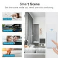 thumbnail image 4 of Gantch Smart Touch Wall Light Switch,Requires Tuya ZigBee Hub,Neutral Wire/N+L Wiring,No Capacitor,Smart Life APP Remote Control, Work with Alexa Google Home, 2MQTT,1/2 /3/4Gang White Black 2.5D, 4 of 10
