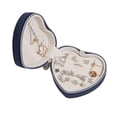 thumbnail image 4 of Joyero Cuero Con Forma Amor Pulsera Anillo Collar Pendientes Almacenamiento, 4 of 9