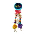 thumbnail image 2 of Prevue Pet Products Playfuls Preen & Pacify Blue Hawaii Bird Toy 62181, 2 of 4