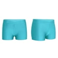 thumbnail image 6 of iEFiEL Girls Solid Color Stretchy Ballet Dance Shorts for Gymnastic Workout Sports, 6 of 7