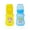 Yellow/Blue, variant on S Shield Baby Classic Plus Breast Milk Storage Feeding Bottles, 2 Pack of 9 Ounce Breastfeeding Bottles with Slow Flow Nipples and Travel Caps, Made Without BPA (6 Month+)
