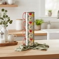 thumbnail image 3 of 10 Strawberry Street Bella Espresso Demitasse Stack, Bright Flowers, Red, Set of 4, 3 of 3