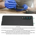 thumbnail image 4 of Back Glass Cover Replacement, Perfect Fit, Pre Installed Camera Lens, Repair Kit for  Z Fold 3 5G F926, with Comprehensive Tool Kit Included for Easy Installation, 4 of 8