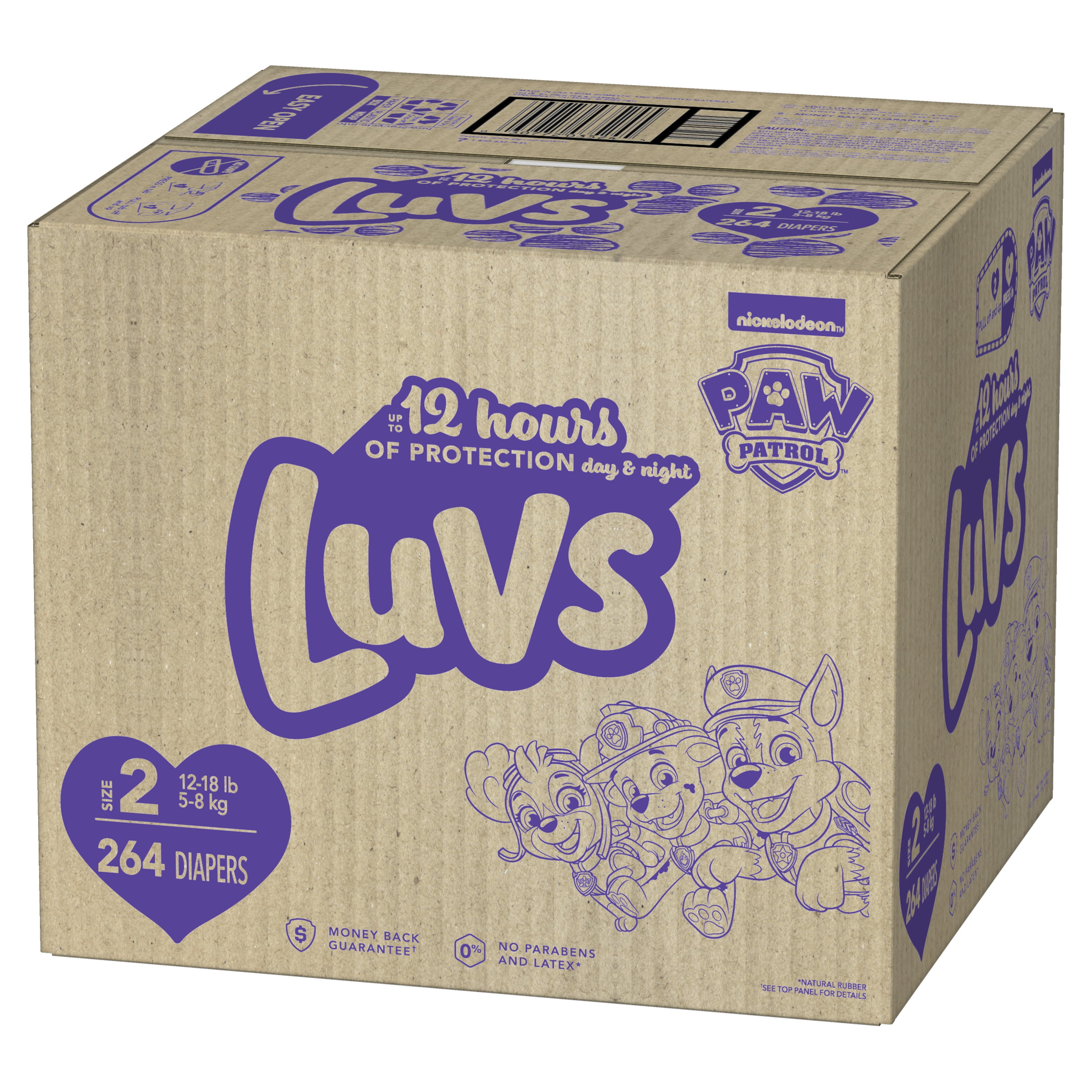 Luvs pampers cheap size 2