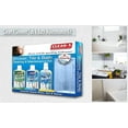 thumbnail image 3 of Clean-X - Glass Mirror Tile Ceramics Tub Surfaces Shine Scrub Stain Household Cleaner Kit - White, 3 of 3