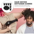 thumbnail image 3 of Minkissy 1Set Blow Dryer Comb Attachment with Convenient Nozzle Design for Fast Drying and Styling, 3 of 5