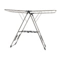 thumbnail image 3 of Tendedero plegable de Metal para ropa, estación plegable de altura ajustable, aspecto Simple, almacenamiento duradero para ahorro de espacio para Acero Talla L Gris BLESIY Perchero, 3 of 8