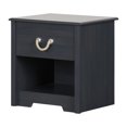 thumbnail image 2 of South Shore Navali 1-Drawer Nightstand - End Table with Storage for Child, in Blueberry, 2 of 10