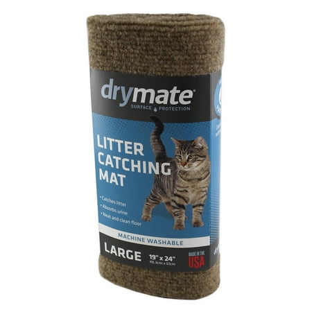 Drymate Cat Litter Mat Large Tan Walmart Com