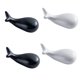 thumbnail image 1 of Juego de 4 palillos de cerámica de ballena azul, palillos de animales, cuchara, tenedor, soporte para cuchillos, decoración de mesa, 1 of 5
