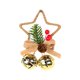 thumbnail image 2 of Adornos navideños con forma de campana y lazo para festivales de Año Nuevo y vacaciones en casa. dorado, 2 of 6