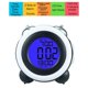 thumbnail image 2 of Reloj despertador doble de 4 pulgadas con pantalla de fecha y hora, reloj despertador digital LED ruidoso, 2 juegos de relojes despertadores, azul, 2 of 5