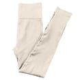 thumbnail image 7 of MXUIKV Leggings Pants for Women Tight Fitted Elastic High Waist Workout Yoga Trousers Solid Color(X-Large,White), 7 of 7