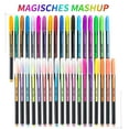 thumbnail image 6 of Aierliusa Glitter Gel Pen Set, Fine Point, 1.0 mm, Assorted Ink Colors, 60 Count, 6 of 9
