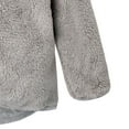 thumbnail image 5 of Gubotare Baby Girl Winter Coat Girls Fleece Jacket Zip up Sweatshirt Warm Outwear Fall Winter Coat with Pocket Kid Clothes Size 18 24 Months,(Grey 18-24 Months), 5 of 5