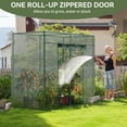 thumbnail image 2 of Crop Cages for Garden Plant, 6.6x3.3x6 Ft Plant Protection Tent with Zippered Door, Raised Bed Cover, Garden Bed Cover with Frame, Wind-Resistant Plant Cages for Outdoor Plants Vegetable Flower, 2 of 9