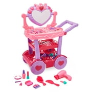 Kid Connection Beauty Cart Play Set, 53 Pieces