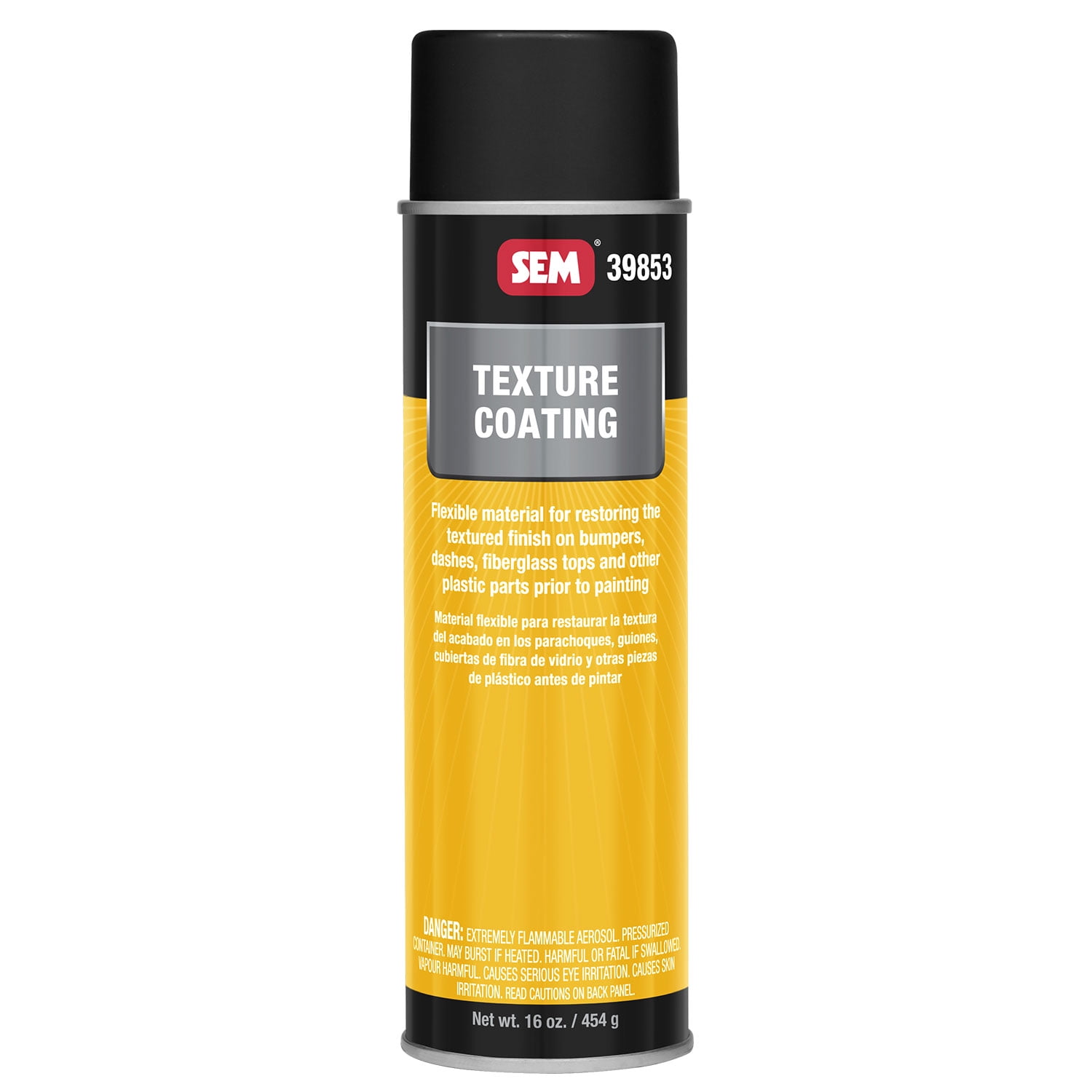 SEM Paint Texture Coating Black Wrinkle Aerosol 16 oz. Ea 39853